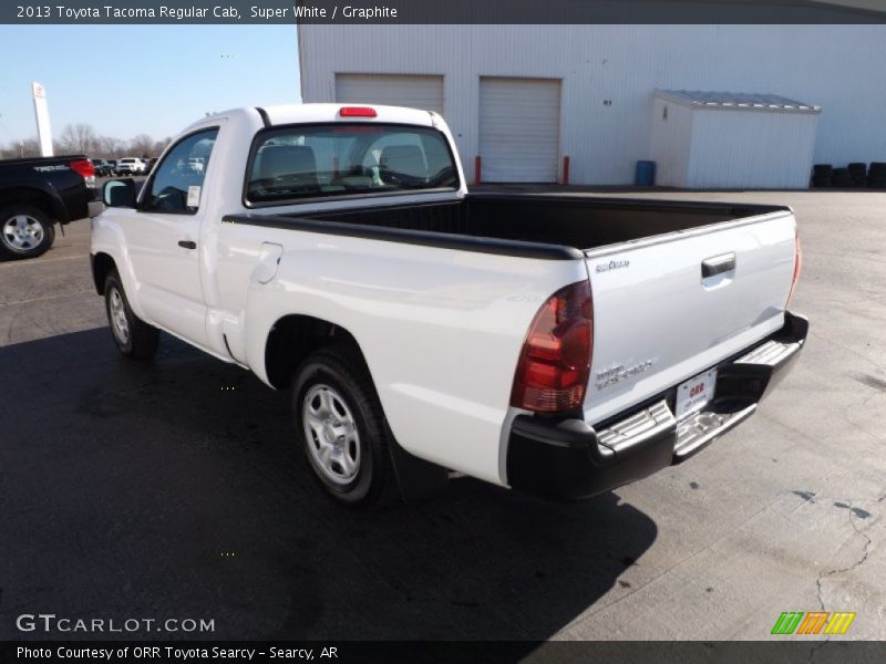 Super White / Graphite 2013 Toyota Tacoma Regular Cab