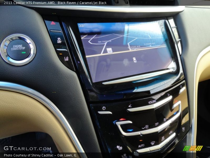 Black Raven / Caramel/Jet Black 2013 Cadillac XTS Premium AWD