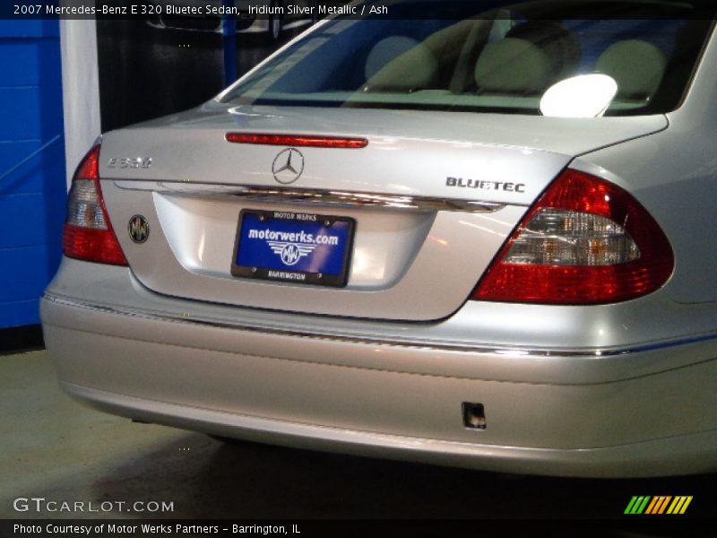 Iridium Silver Metallic / Ash 2007 Mercedes-Benz E 320 Bluetec Sedan