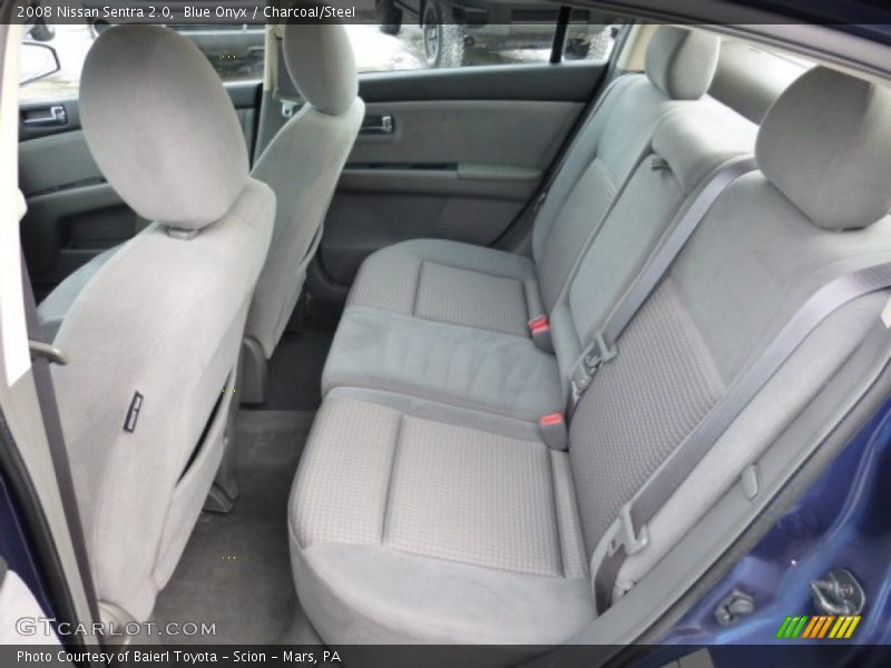 Blue Onyx / Charcoal/Steel 2008 Nissan Sentra 2.0