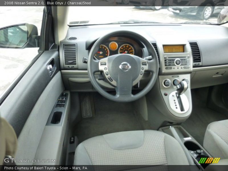Blue Onyx / Charcoal/Steel 2008 Nissan Sentra 2.0