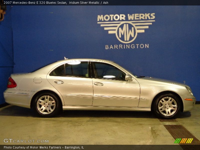 Iridium Silver Metallic / Ash 2007 Mercedes-Benz E 320 Bluetec Sedan