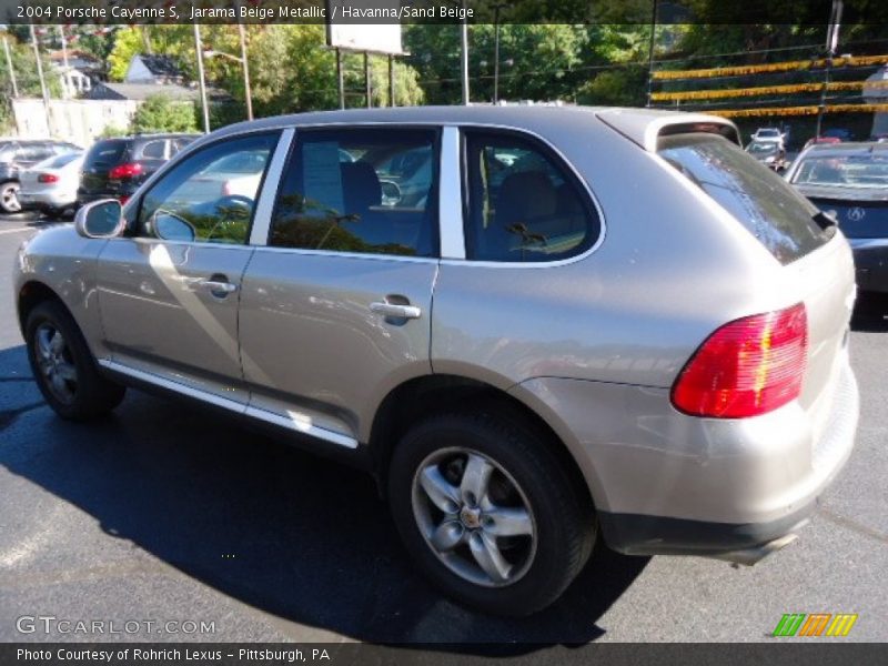 Jarama Beige Metallic / Havanna/Sand Beige 2004 Porsche Cayenne S