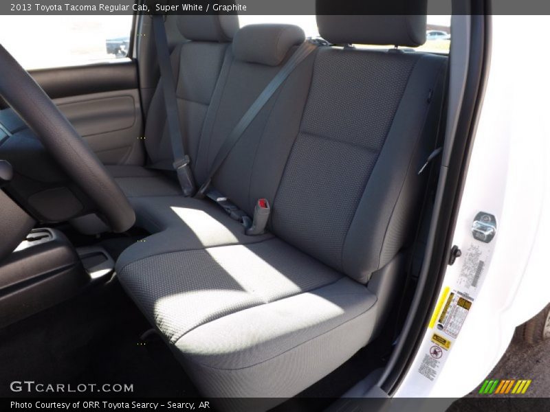 Super White / Graphite 2013 Toyota Tacoma Regular Cab