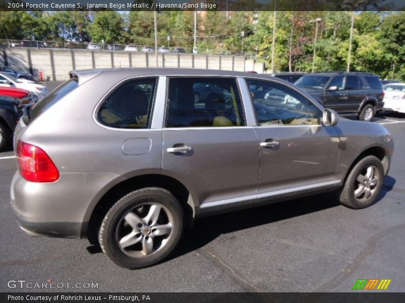 Jarama Beige Metallic / Havanna/Sand Beige 2004 Porsche Cayenne S