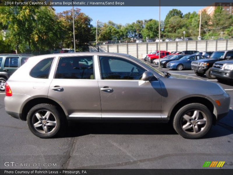 Jarama Beige Metallic / Havanna/Sand Beige 2004 Porsche Cayenne S