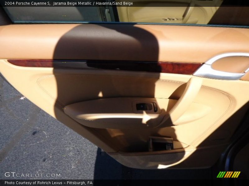 Jarama Beige Metallic / Havanna/Sand Beige 2004 Porsche Cayenne S