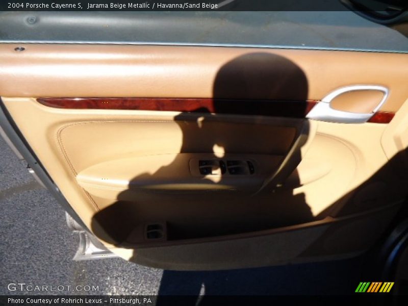 Jarama Beige Metallic / Havanna/Sand Beige 2004 Porsche Cayenne S