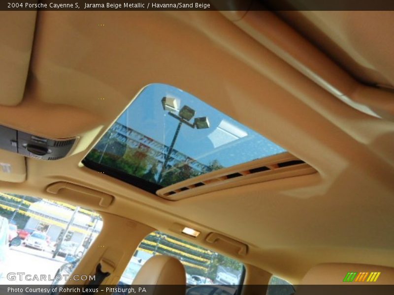 Jarama Beige Metallic / Havanna/Sand Beige 2004 Porsche Cayenne S