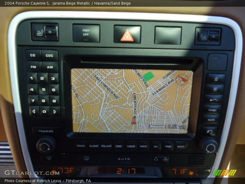 Jarama Beige Metallic / Havanna/Sand Beige 2004 Porsche Cayenne S