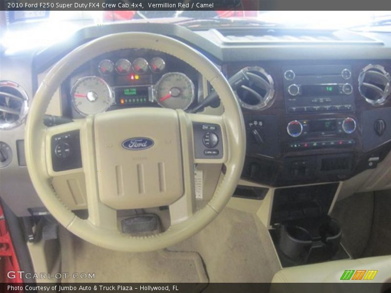  2010 F250 Super Duty FX4 Crew Cab 4x4 Steering Wheel