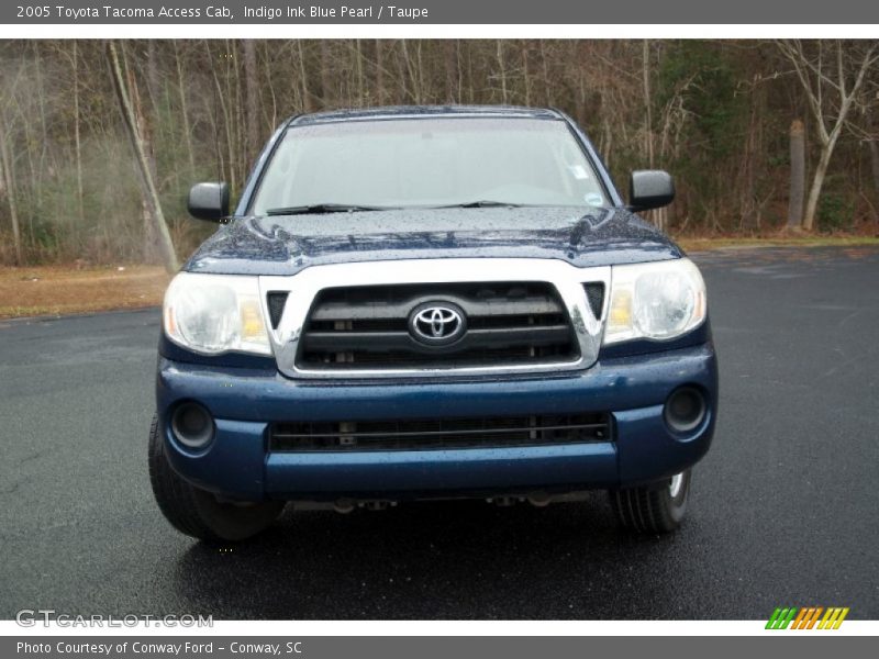 Indigo Ink Blue Pearl / Taupe 2005 Toyota Tacoma Access Cab