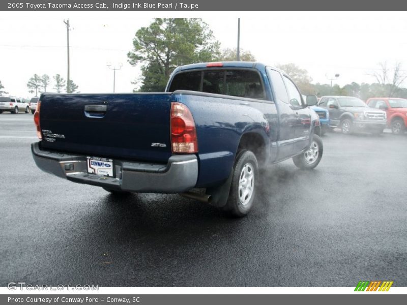 Indigo Ink Blue Pearl / Taupe 2005 Toyota Tacoma Access Cab