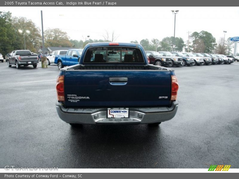 Indigo Ink Blue Pearl / Taupe 2005 Toyota Tacoma Access Cab