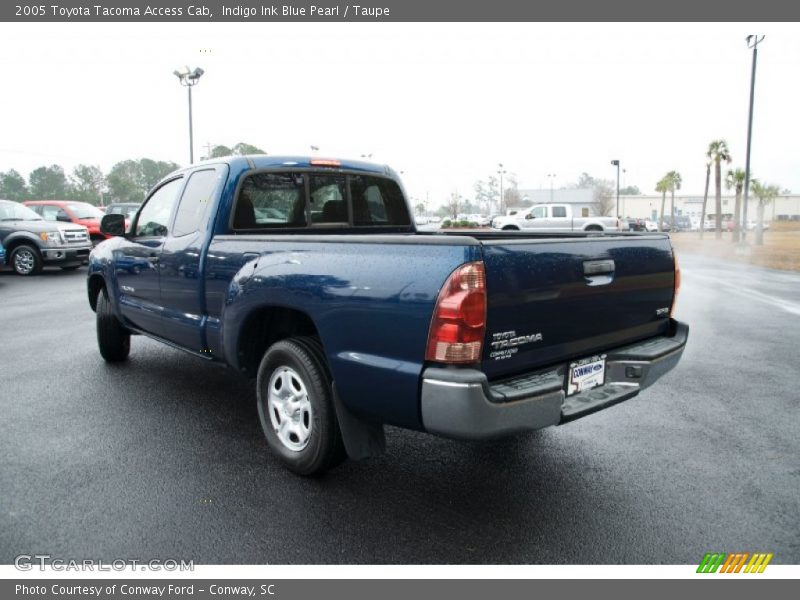 Indigo Ink Blue Pearl / Taupe 2005 Toyota Tacoma Access Cab