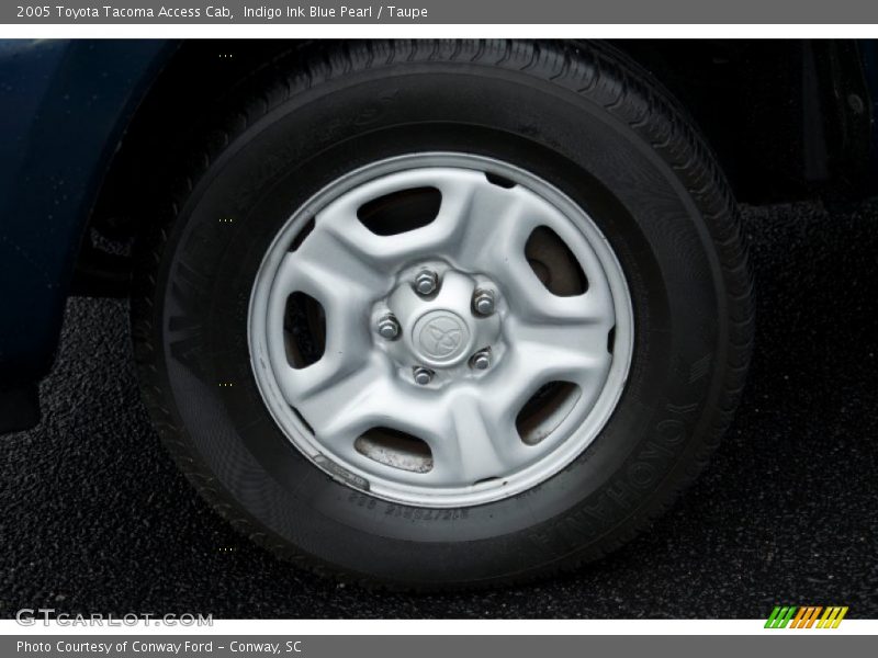 Indigo Ink Blue Pearl / Taupe 2005 Toyota Tacoma Access Cab