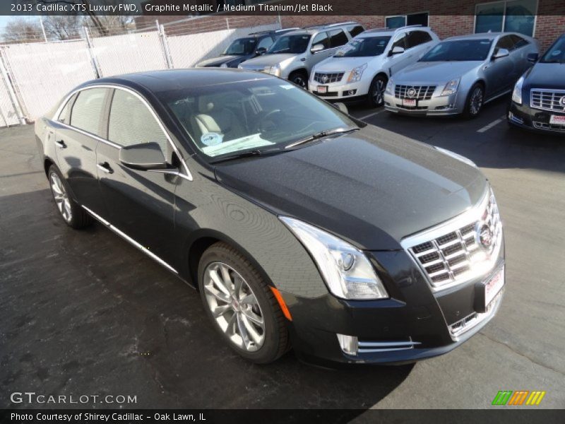 Graphite Metallic / Medium Titanium/Jet Black 2013 Cadillac XTS Luxury FWD