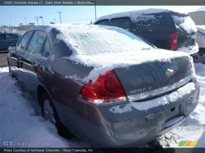 Dark Silver Metallic / Ebony Black 2008 Chevrolet Impala LT