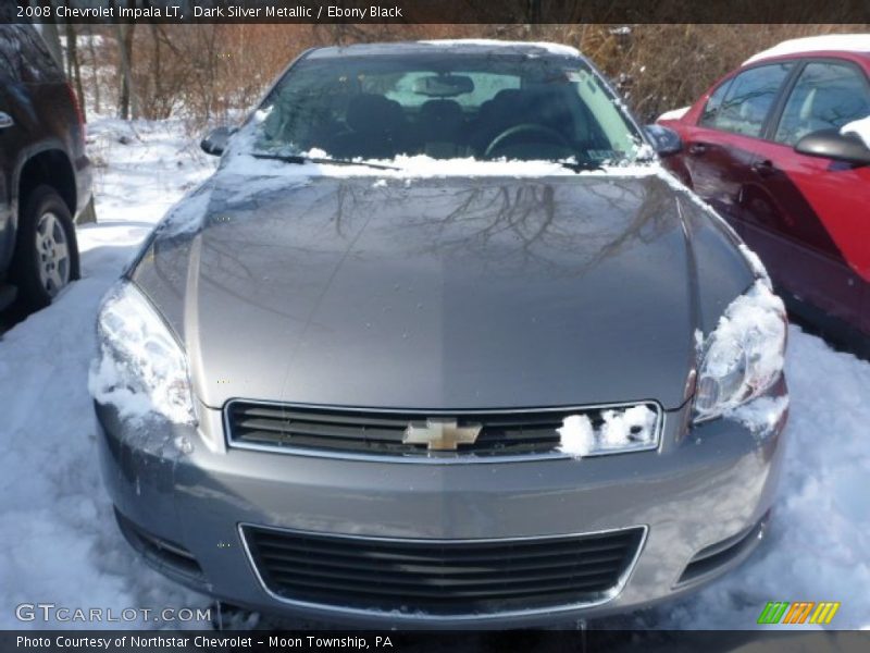Dark Silver Metallic / Ebony Black 2008 Chevrolet Impala LT