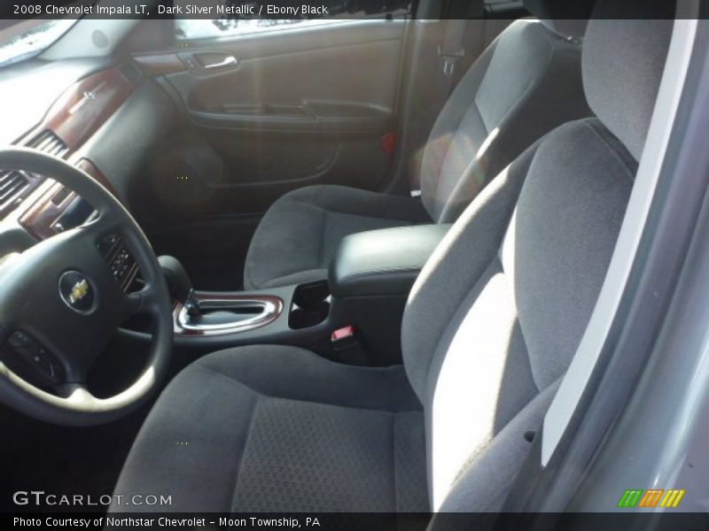 Dark Silver Metallic / Ebony Black 2008 Chevrolet Impala LT