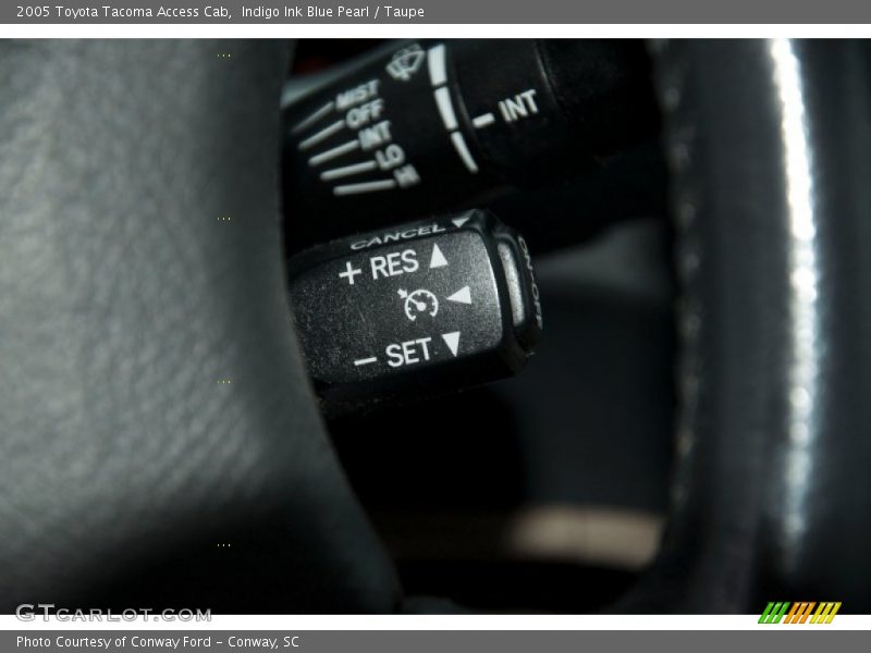 Indigo Ink Blue Pearl / Taupe 2005 Toyota Tacoma Access Cab
