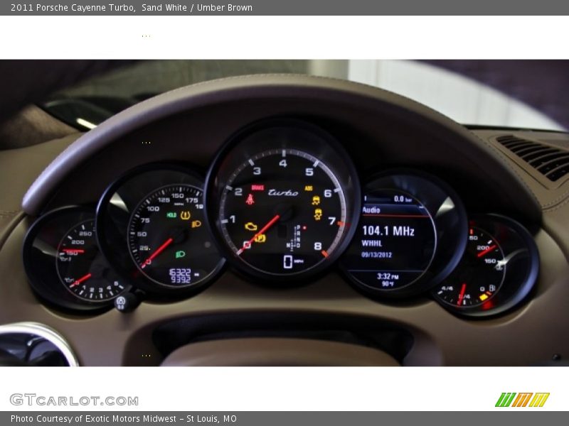  2011 Cayenne Turbo Turbo Gauges