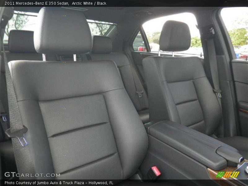 Arctic White / Black 2011 Mercedes-Benz E 350 Sedan