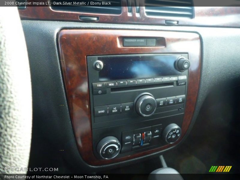 Dark Silver Metallic / Ebony Black 2008 Chevrolet Impala LT