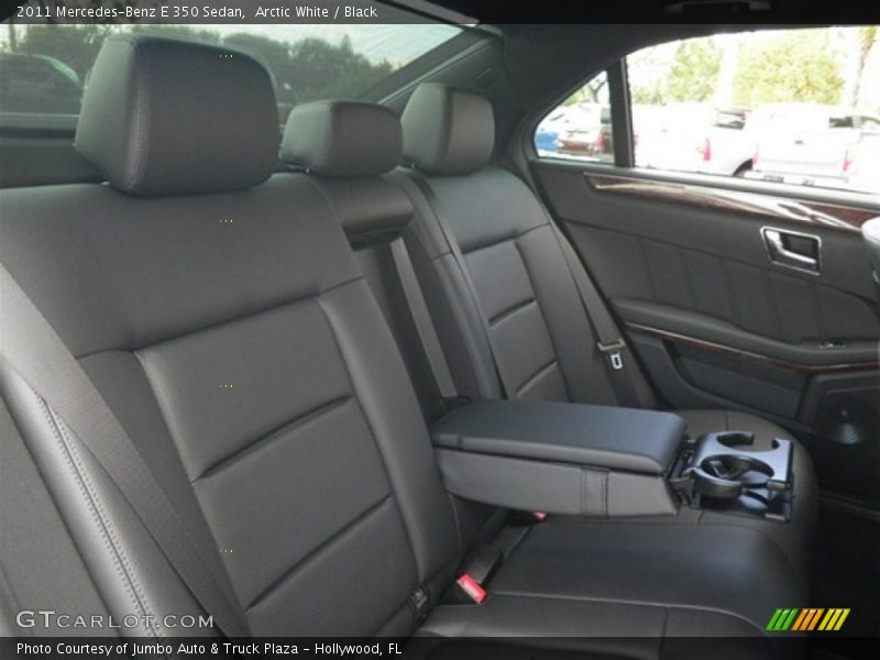 Arctic White / Black 2011 Mercedes-Benz E 350 Sedan
