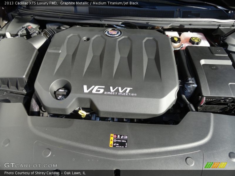 Graphite Metallic / Medium Titanium/Jet Black 2013 Cadillac XTS Luxury FWD