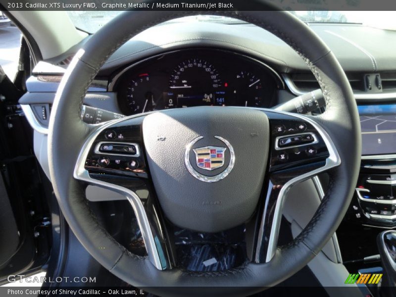 Graphite Metallic / Medium Titanium/Jet Black 2013 Cadillac XTS Luxury FWD