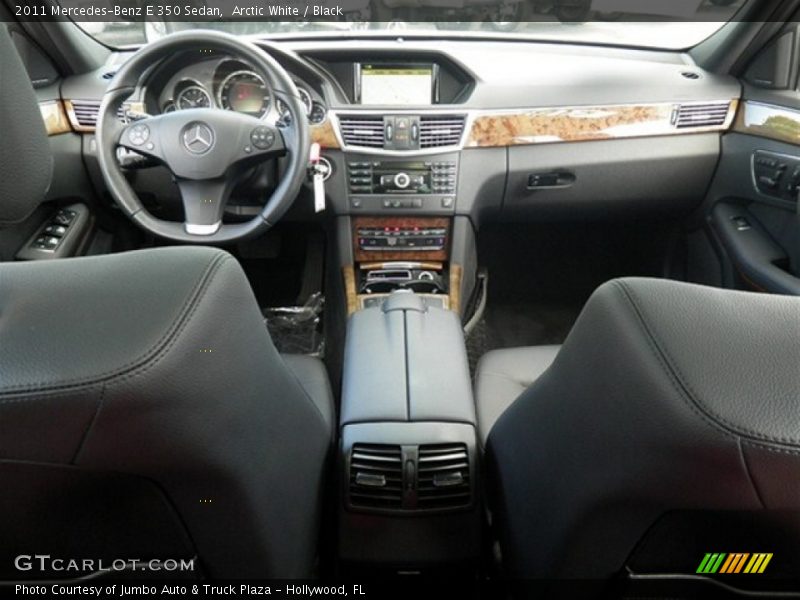 Arctic White / Black 2011 Mercedes-Benz E 350 Sedan