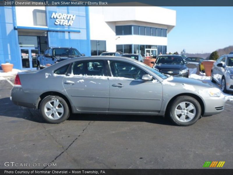 Dark Silver Metallic / Ebony Black 2007 Chevrolet Impala LT