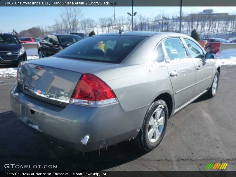 Dark Silver Metallic / Ebony Black 2007 Chevrolet Impala LT
