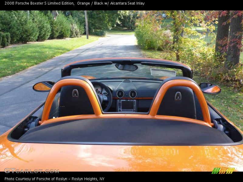 Orange / Black w/ Alcantara Seat Inlay 2008 Porsche Boxster S Limited Edition