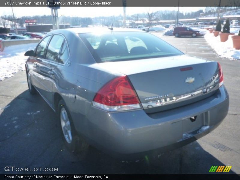 Dark Silver Metallic / Ebony Black 2007 Chevrolet Impala LT