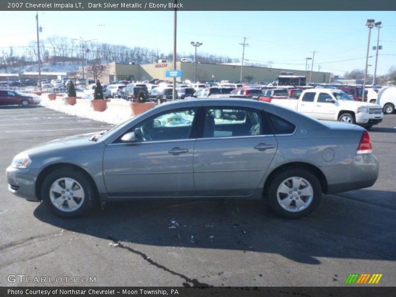 Dark Silver Metallic / Ebony Black 2007 Chevrolet Impala LT