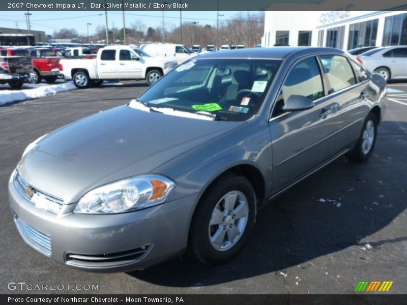 Dark Silver Metallic / Ebony Black 2007 Chevrolet Impala LT