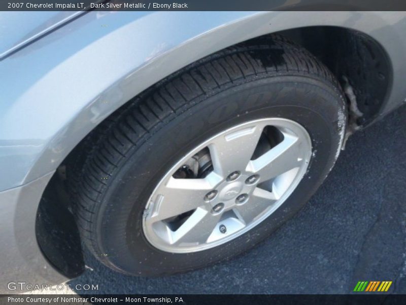 Dark Silver Metallic / Ebony Black 2007 Chevrolet Impala LT