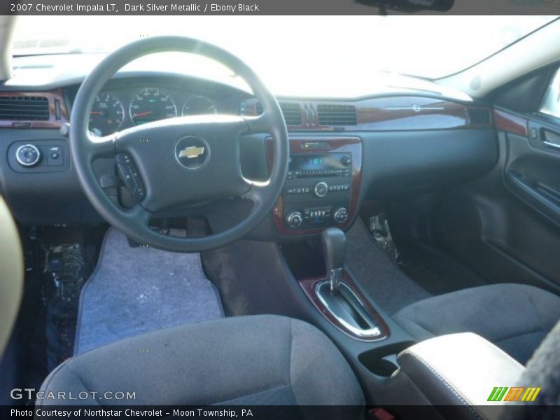 Dark Silver Metallic / Ebony Black 2007 Chevrolet Impala LT