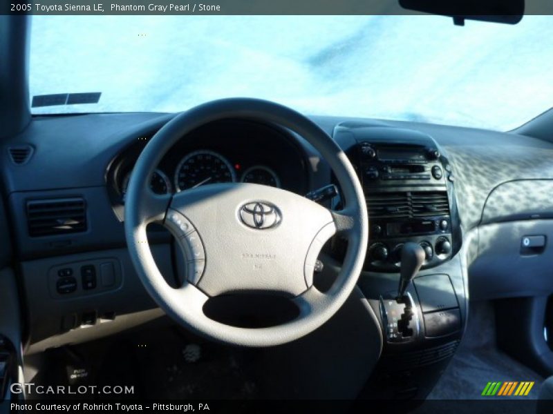 Phantom Gray Pearl / Stone 2005 Toyota Sienna LE