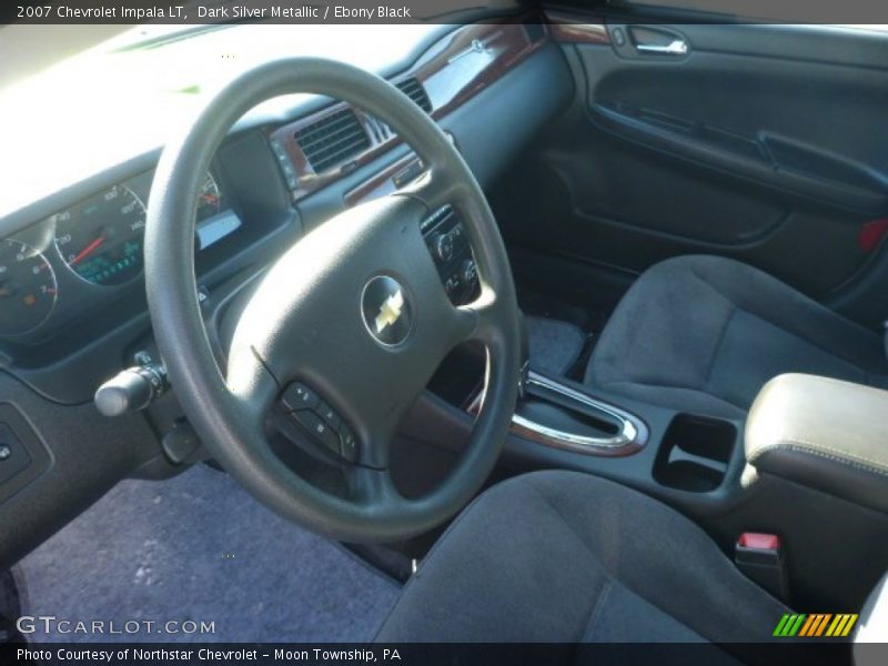 Dark Silver Metallic / Ebony Black 2007 Chevrolet Impala LT