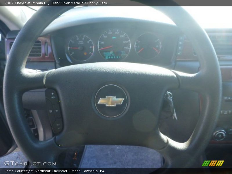 Dark Silver Metallic / Ebony Black 2007 Chevrolet Impala LT