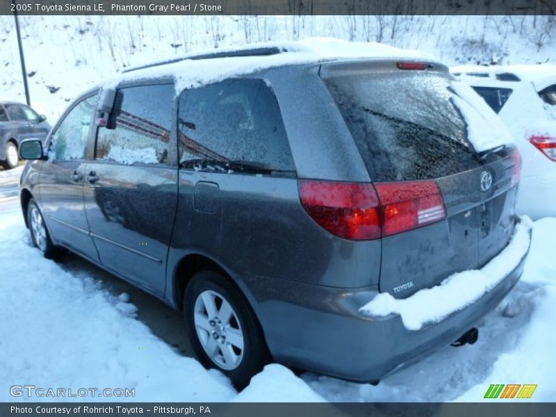 Phantom Gray Pearl / Stone 2005 Toyota Sienna LE