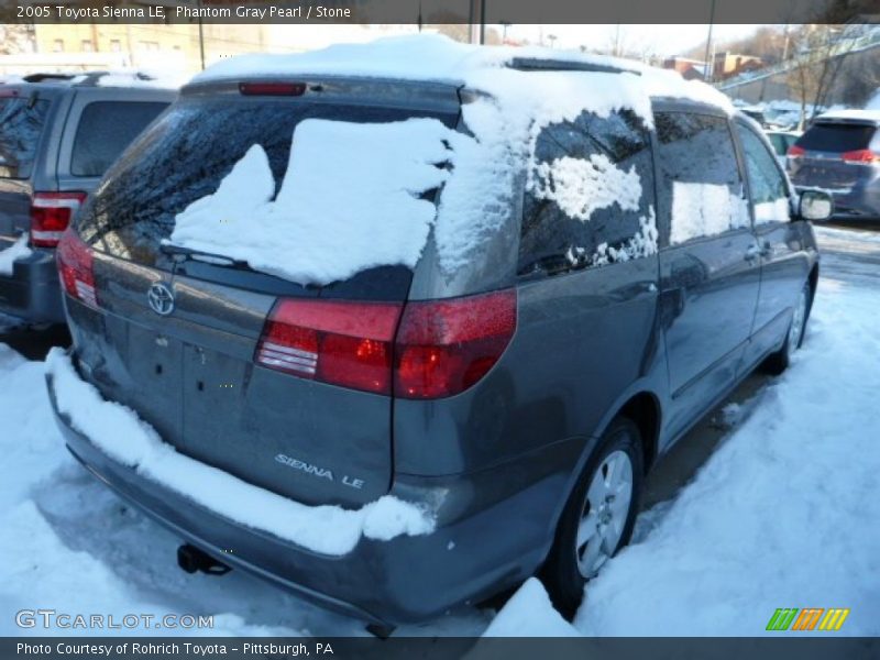 Phantom Gray Pearl / Stone 2005 Toyota Sienna LE
