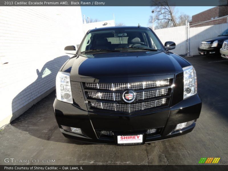 Black Raven / Ebony 2013 Cadillac Escalade Premium AWD