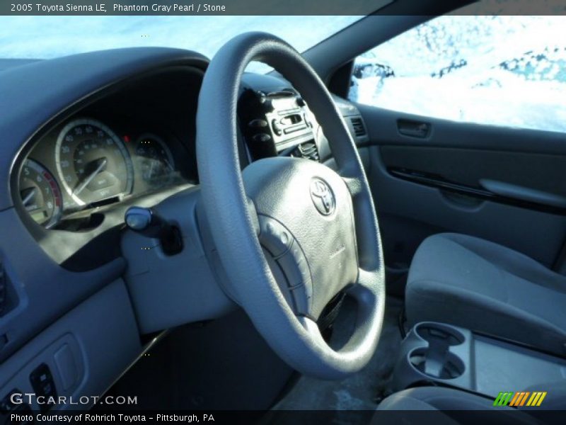Phantom Gray Pearl / Stone 2005 Toyota Sienna LE