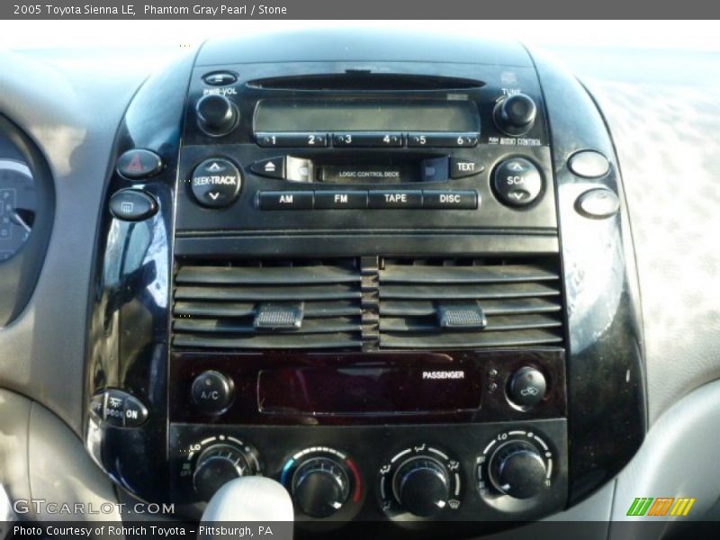 Phantom Gray Pearl / Stone 2005 Toyota Sienna LE