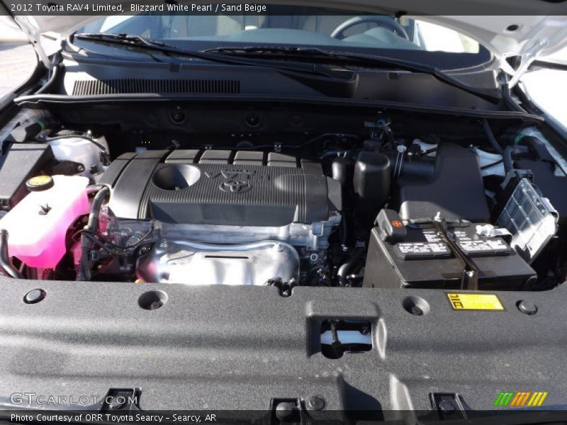 Blizzard White Pearl / Sand Beige 2012 Toyota RAV4 Limited
