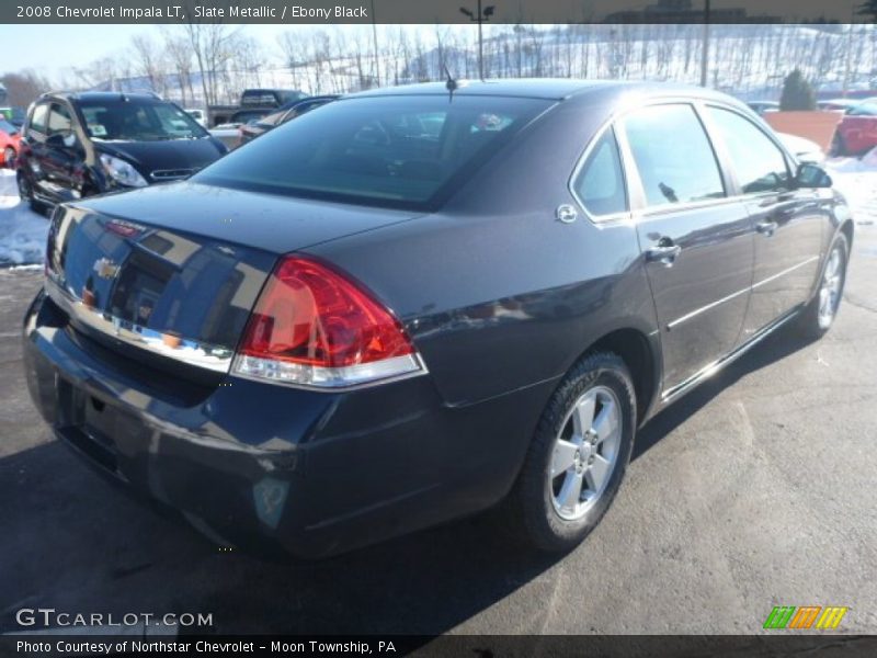 Slate Metallic / Ebony Black 2008 Chevrolet Impala LT